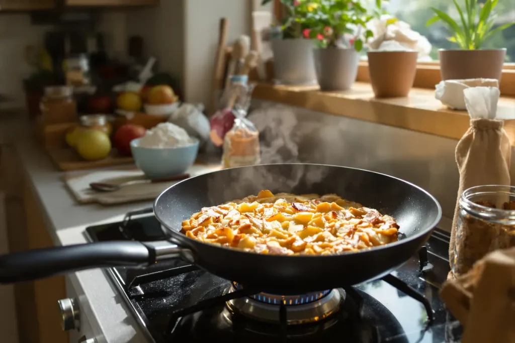 Ce gâteau aux pommes sans four va vous surprendre (prêt en 10 min !)