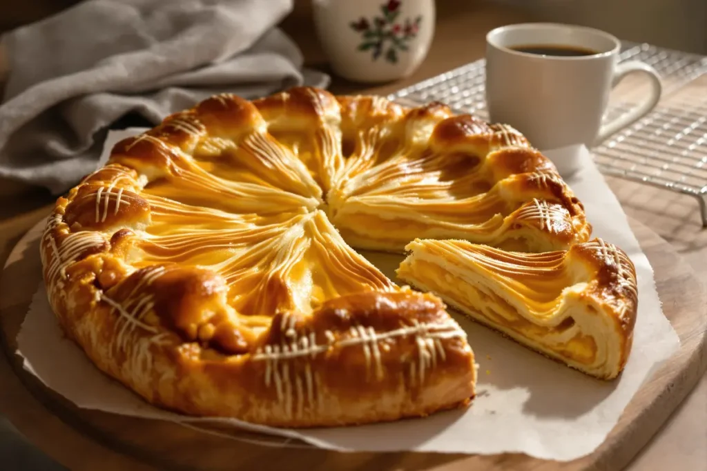 Cette galette cartonne : garniture moelleuse, feuilleté irrésistible !
