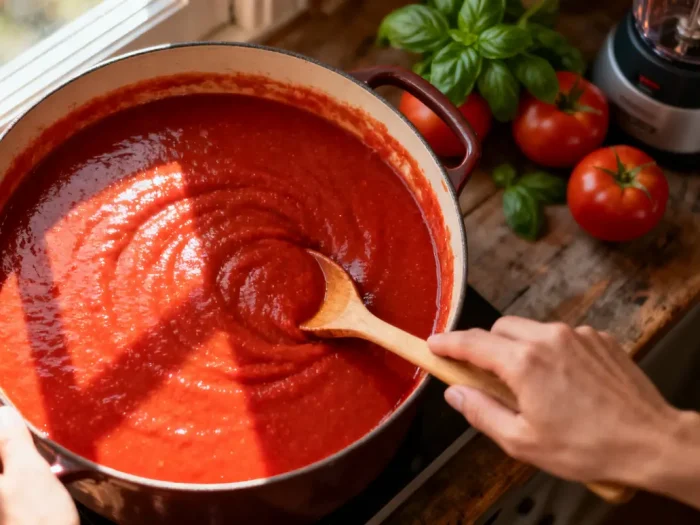 Coulis de tomates : recette simple et maison