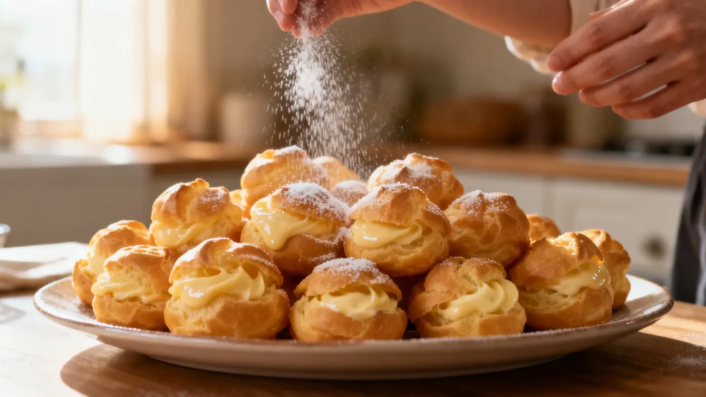 Choux-crème : recette simple et réussie à coup sûr