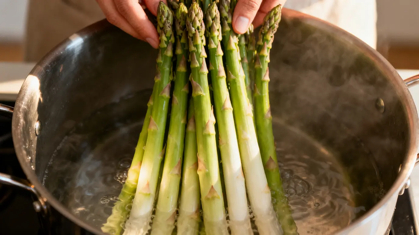 Cuisson des asperges : temps et méthodes simples pour réussir chaque fois