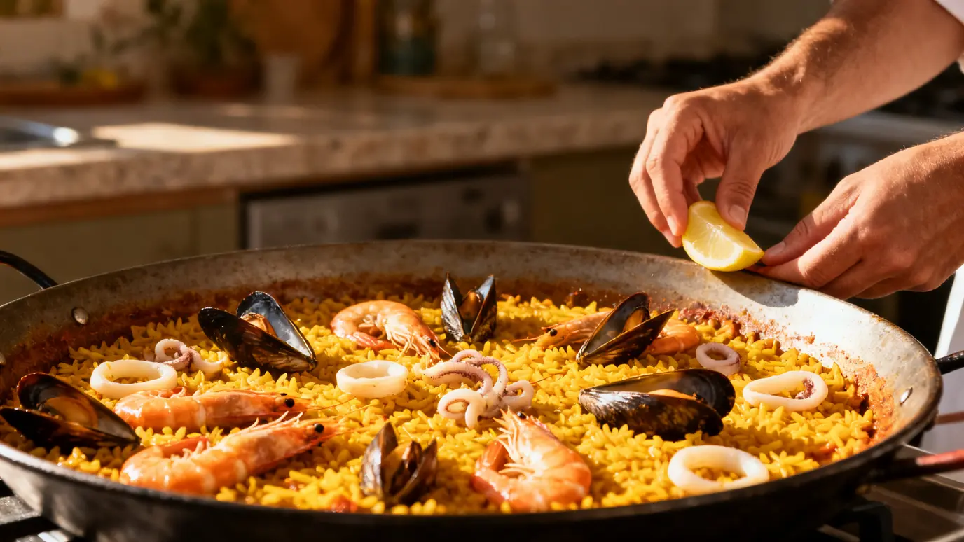 Paella au fruit de mer recette : guide simple et savoureux