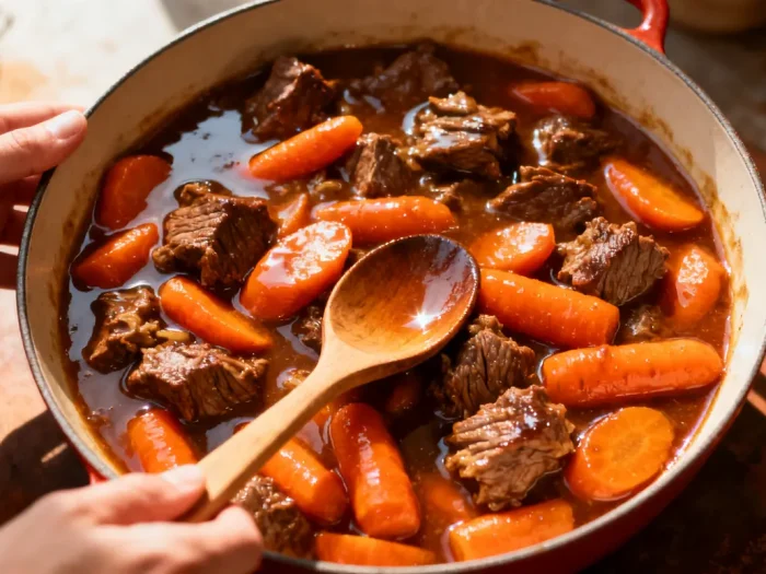 Boeuf carottes : recette simple pour un plat fondant