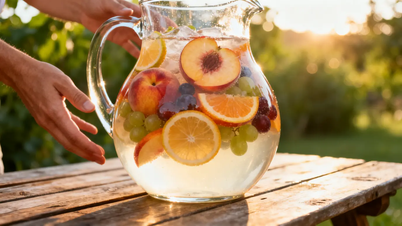 Sangria blanche : recette facile et rafraîchissante pour l’été