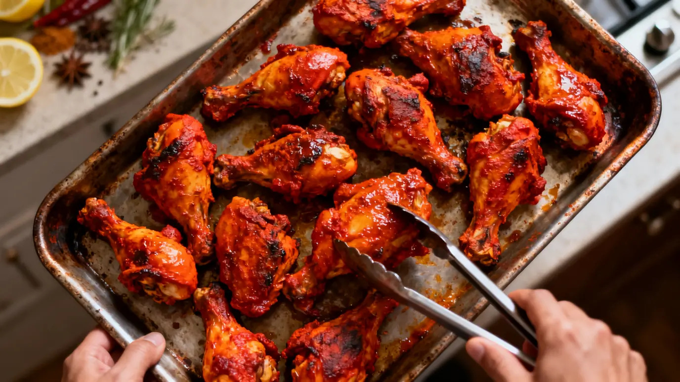 Poulet tandoori : recette facile et marinade parfumée