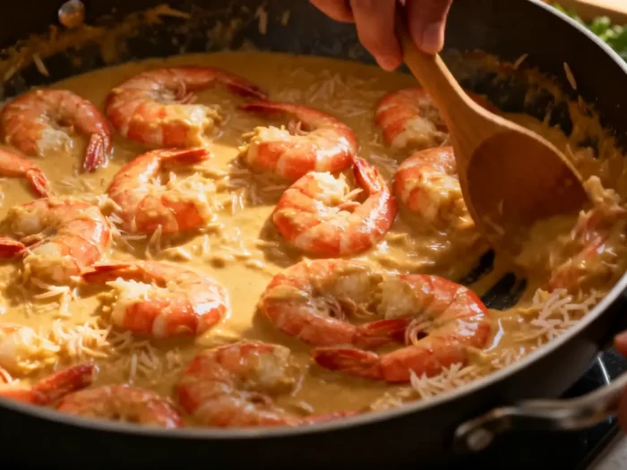 Crevettes au lait de coco : recette simple et rapide