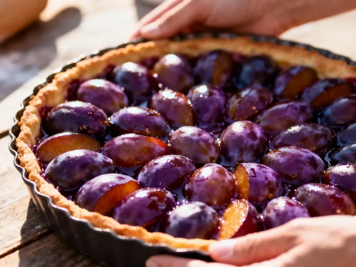 Tarte aux prunes : recette simple et gourmande à réussir facilement