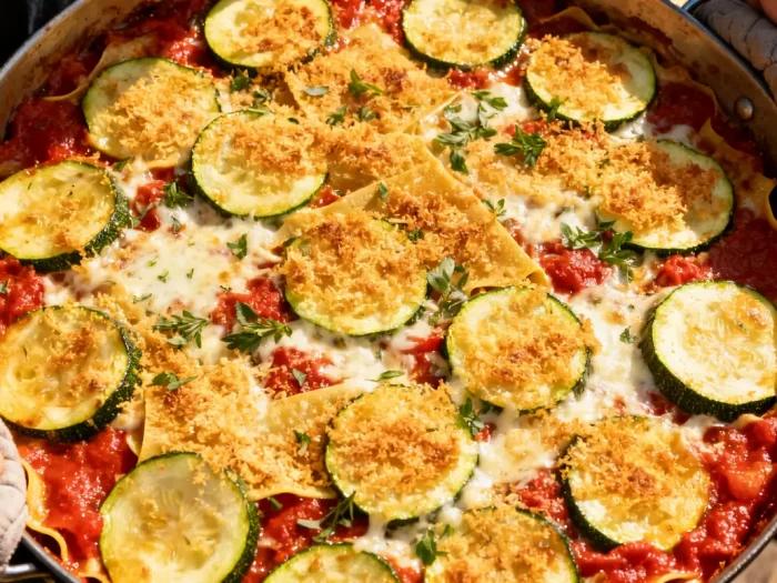 Lasagnes de courgettes : recette simple et gourmande