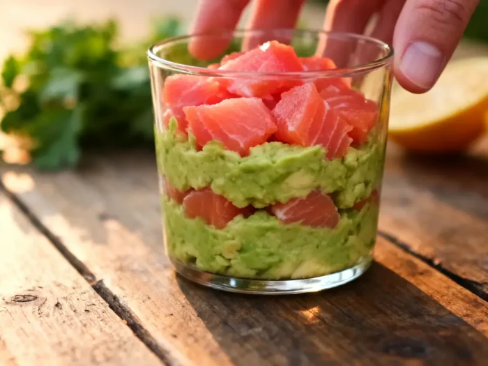 Verrine avocat saumon : recette simple et fraîche pour l’apéritif